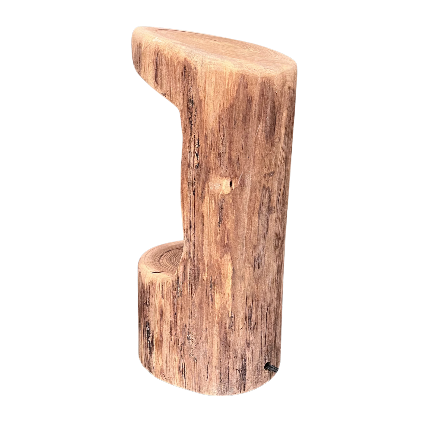 Rustic Handcrafted Wooden Log Lamp – One of a Kind - Rustic Lighting - Farmhouse Decor