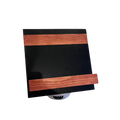 Rustic Wooden Cookbook/iPad Stand - Handmade & Durable Kitchen Decor