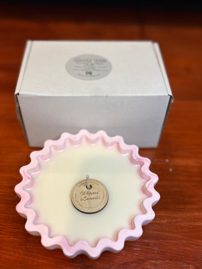 Handmade Soy Coconut Wax Candle | Reusable Jesmonite Vessel | Luxury Home Décor Candle | Artisan Gift
