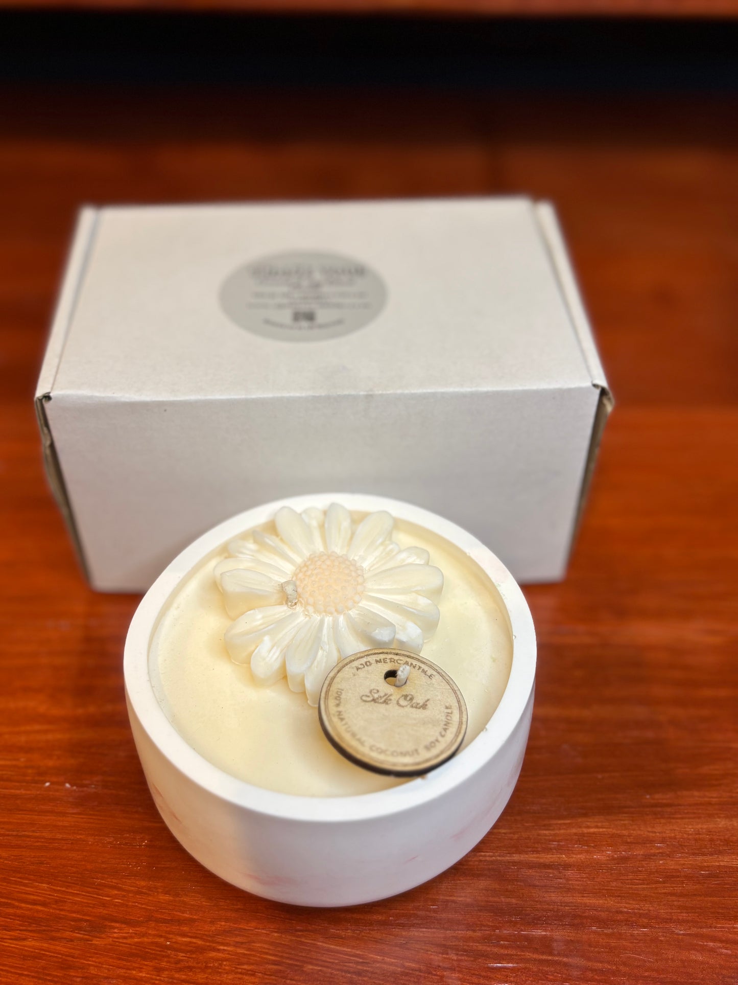 Handmade Soy Coconut Wax Candle | Reusable Jesmonite Vessel | Luxury Home Décor Candle | Artisan Gift