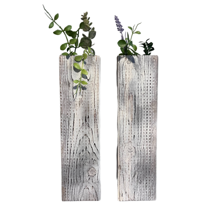 Farmhouse Wall Sconce Set, Wall Planters, Wall Hanging, Farmhouse Wall Decor, Wood Wall Pockets, Rustic Wall Decor