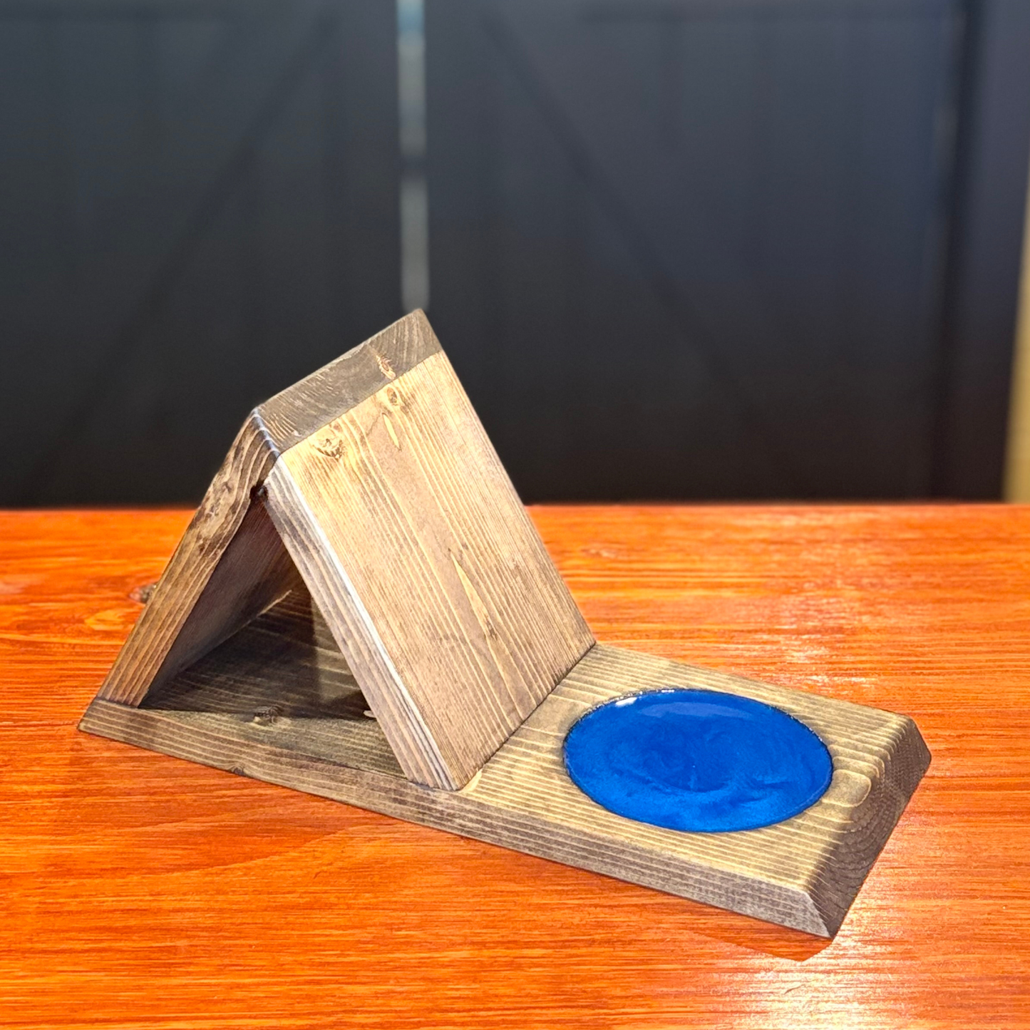 Book & Beverage Holder – Resin Accent – Multiple Colors