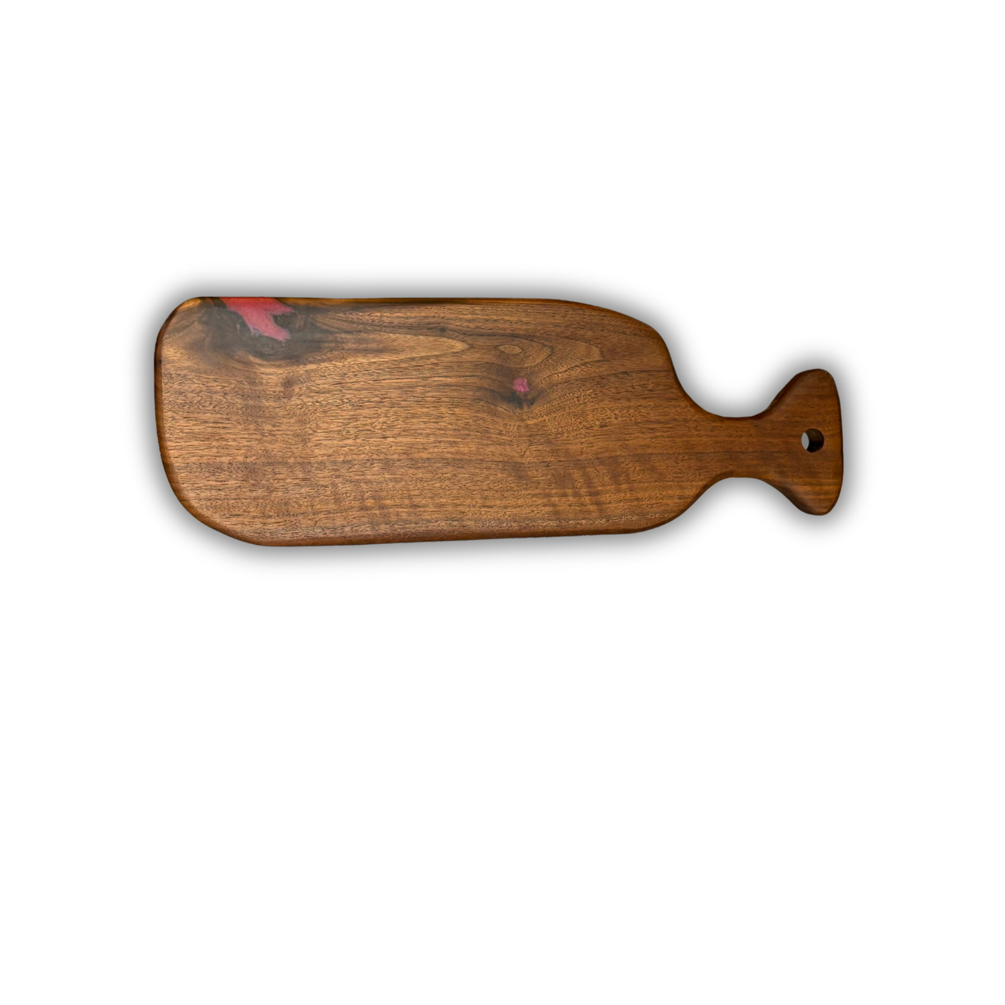 Walnut Charcuterie Board with Resin Accent