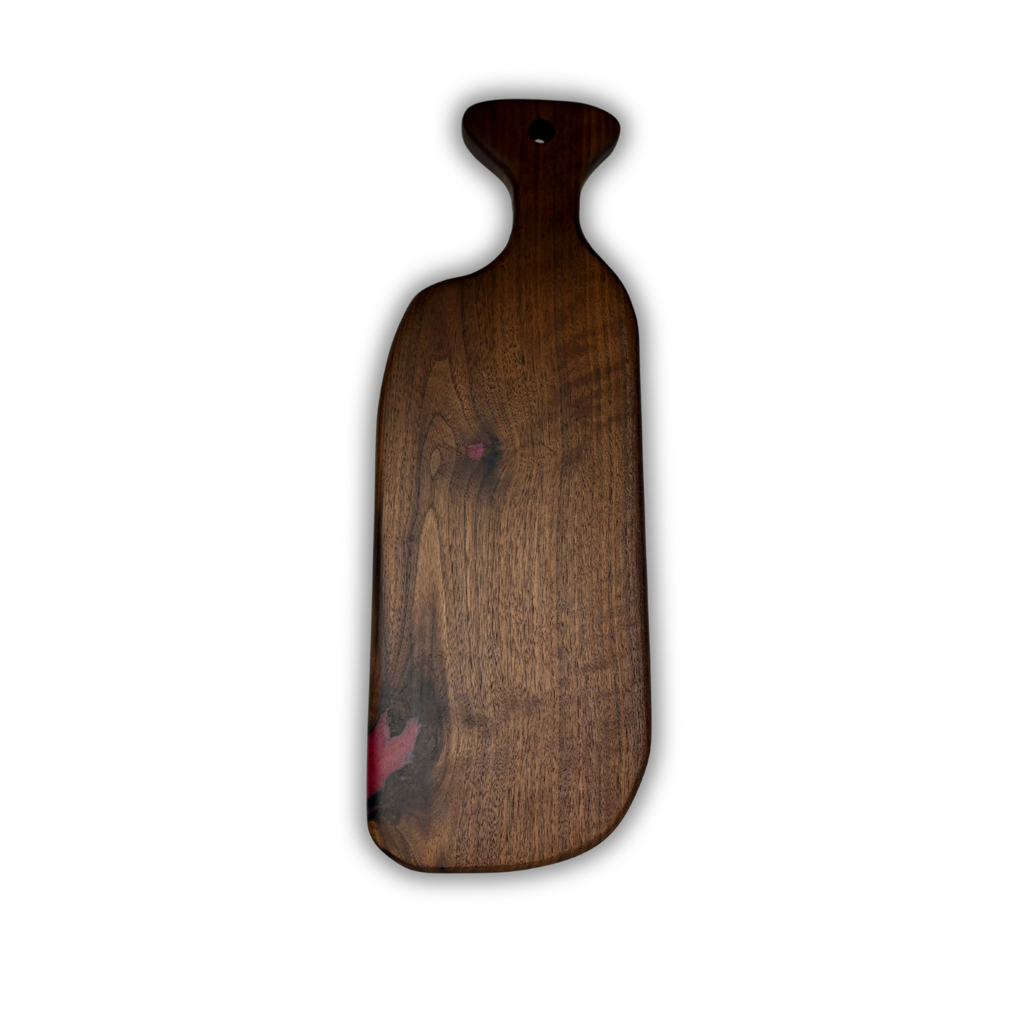 Walnut Charcuterie Board with Resin Accent