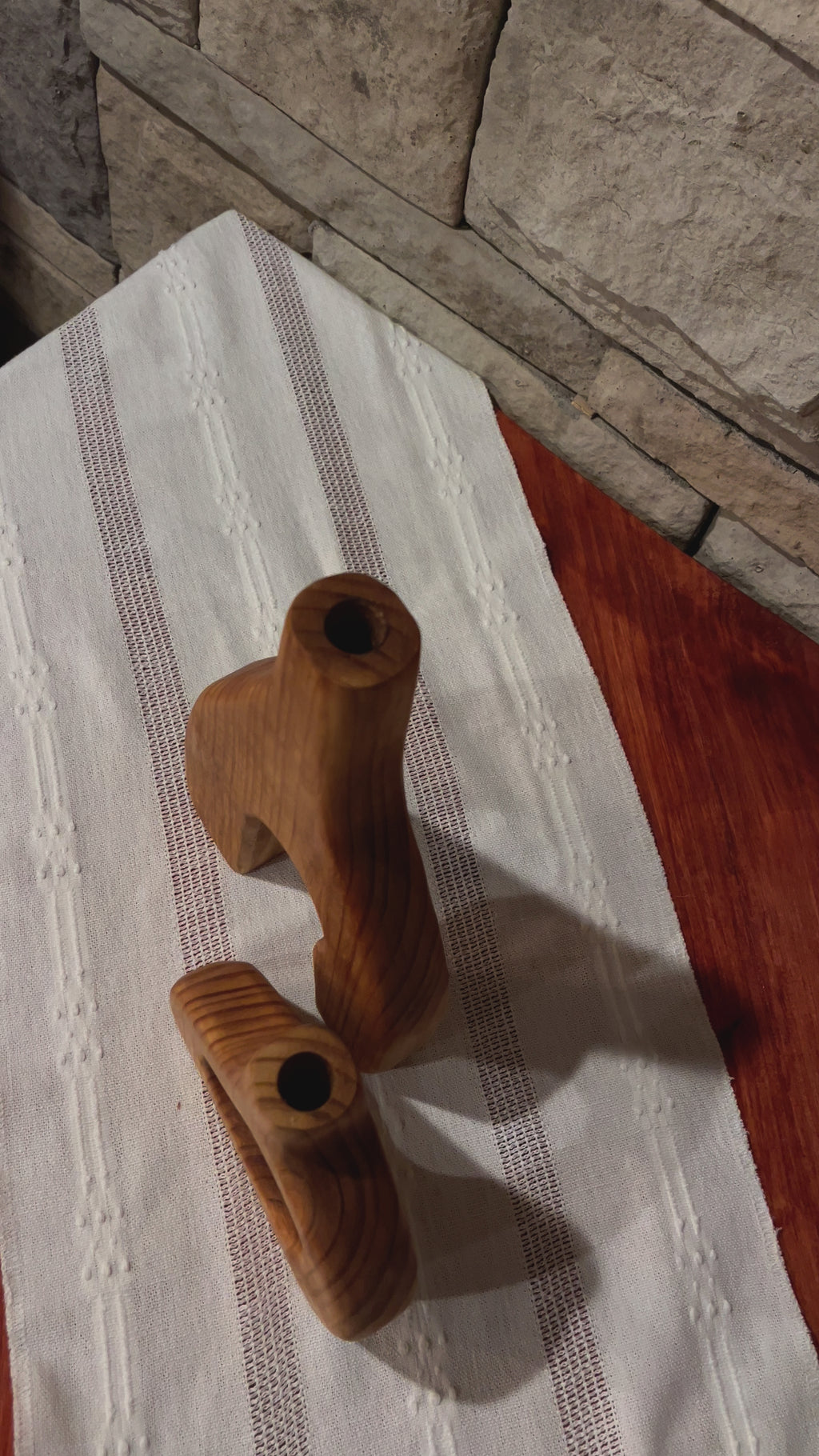 Scandinavian Minimalist Vases - Handcrafted Wooden Decor - Modern Home Decor - Farmhouse Chic
